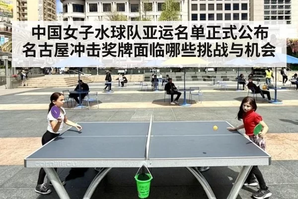 中国女子水球队亚运名单正式公布 名古屋冲击奖牌面临哪些挑战与机会